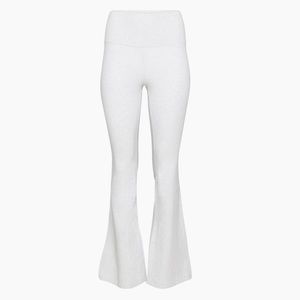 Aritzia Chill Flare Hi-Rise Heather Cloud White size XS/TP